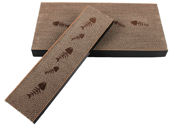 Кігтеточка Regular, AFP 2386 картонна, двостороння, 45 x 11.5 x 2.5 см