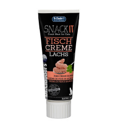 Крем-снек з Лососем для котів Dr.Clauder's Snack IT Fish Cream Salmon for cats 75 г