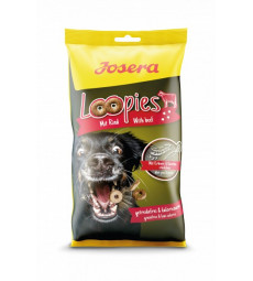 Ласощі для собак Josera Loopies Rind з телятиною 150 г