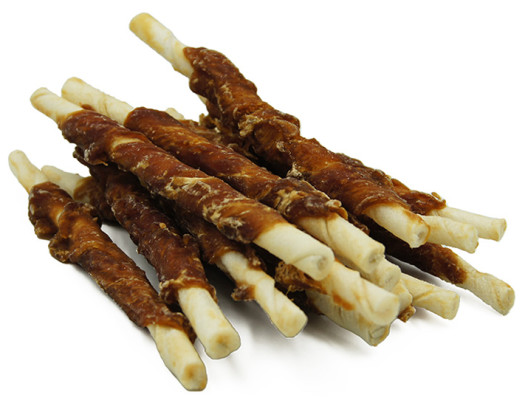 Ласощі для собак Качка на паличці Healthy snack NS-107, 500 г
