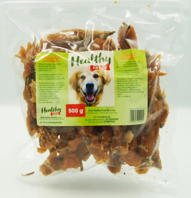 Ласощі для собак Піщана риба з куркою Healthy snack NS-110, 500 г