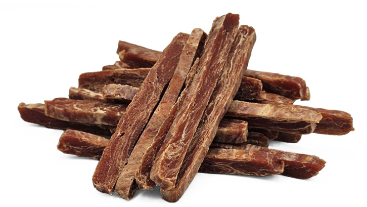 Ласощі для собак Стріпси з кролика мармурові Healthy snack SM-008, 500 г