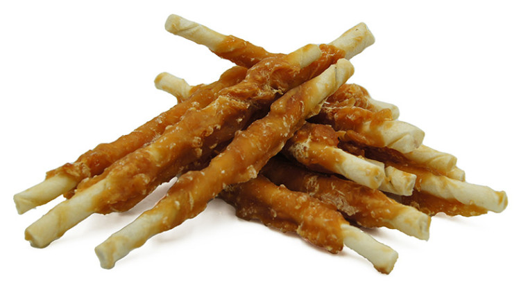 Ласощі для собак Курка на паличці Healthy snack NS-105, 500 г