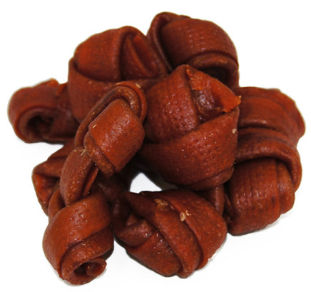 Ласощі для собак В'язана кістка з ягняти 6-8 см Healthy snack NS-238, 500 г