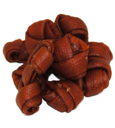 Ласощі для собак В'язана кістка з ягняти 6-8 см Healthy snack NS-238, 500 г