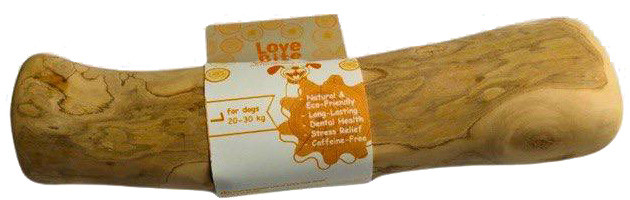 Палочка з кавового дерева для жування Love Bite Coffee Wood Stick, розмір L, для собак 20-30 кг