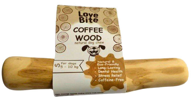 Палочка з кавового дерева для жування Love Bite Coffee Wood Stick, розмір S, для собак 5-10 кг