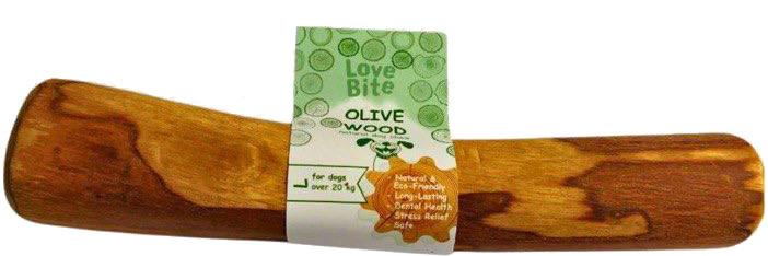 Палочка з оливкового дерева для жування Love Bite Olive Wood Stick, розмір L, для собак понад 20 кг