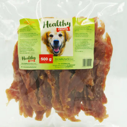 Ласощі для собак Стріпси з качки м'які Healthy snack NS-112, 500 г