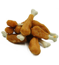 Ласощі для собак Куряча гомілка з кальційованою кісткою Healthy snack NS-119, 500 г