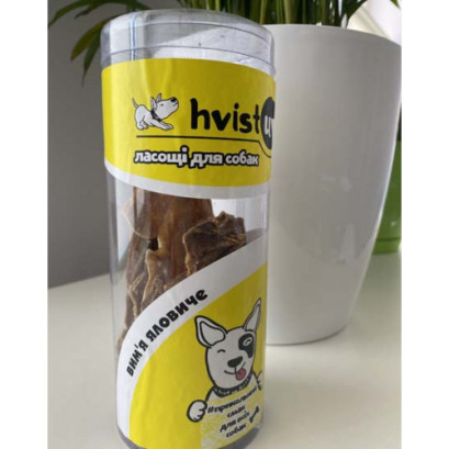 Сушене вим'я яловиче HvistUp для собак 100 г