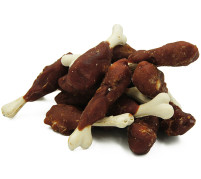 Ласощі для собак Качина гомілка з кальційованою кісткою Healthy snack NS-120, 500 г
