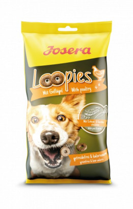 Ласощі для собак Josera Loopies mit Gefluegel з куркою 150 г