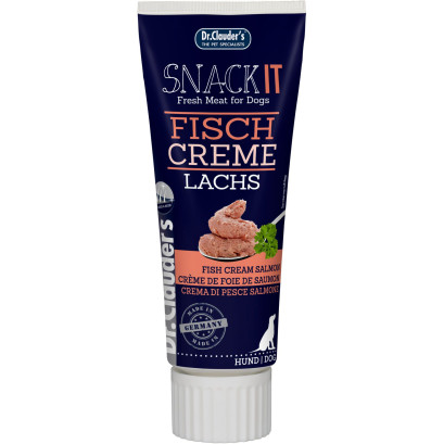 Крем-снек з Лососем для собак Dr.Clauder's Snack IT Salmon Cream for dogs 75 г