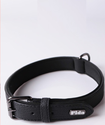 Ошийник для собак Fida Collar leash M 30-40 см чорний
