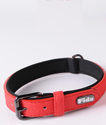 Ошийник для собак Fida Collar leash S 23-30 см червоний
