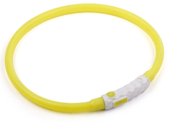 Нашийник для собак що світиться, Light Collar AFP 3305, розмір S, 12 см