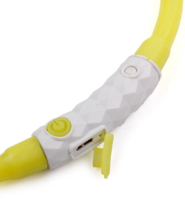 Нашийник для собак що світиться, Light Collar AFP 3305, розмір S, 12 см