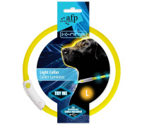 Нашийник для собак що світиться, Light Collar AFP 3307, розмір L, 22 см