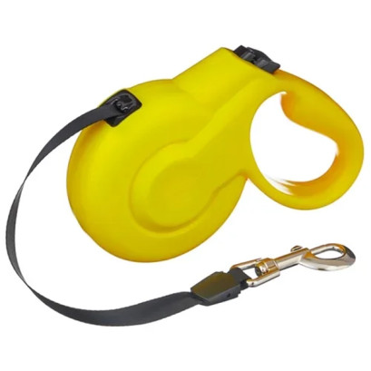 Повідець-рулетка Fida Styleash A-3M Tape XS 3 м жовтий