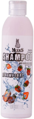 Шампунь Modes Shampoo Strawberry для котів та собак, з ароматом полуниці, 250 мл