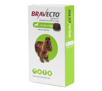 Жувальна таблетка Bravecto (Бравекто) від бліх і кліщів для собак 10 - 20 кг