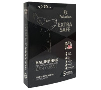 Нашийник від бліх та кліщів Palladium Extra Safe для собак 70 см Кораловий