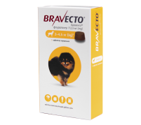 Жувальна таблетка Bravecto (Бравекто) від бліх і кліщів для собак 2 - 4.5 кг
