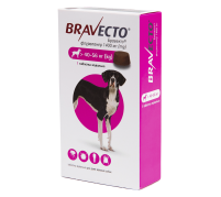 Жувальна таблетка Bravecto (Бравекто) від бліх і кліщів для собак 40 - 56 кг