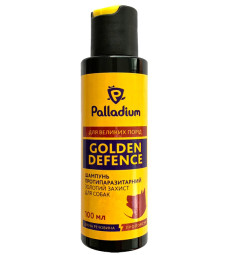Шампунь Palladium Golden Defence від бліх і кліщів для собак великих порід 100 мл