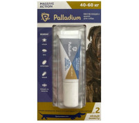 Краплі на холку проти бліх і кліщів Palladium Massive Action для собак вагою 40-60 кг 8 мл