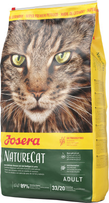 Сухий корм для дорослих котів Josera NatureCat беззерновой 10 кг
