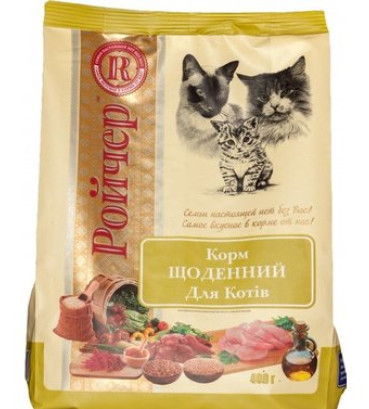 Сухий корм для котів Ройчер Щоденний із середньою активністю 400 г