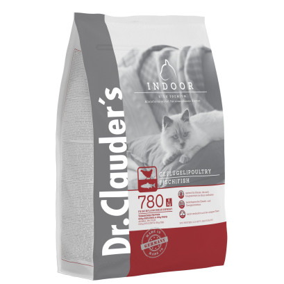 Сухий корм Dr.Clauder's High Premium Indoor для дорослих котів що живуть вдома 4 кг