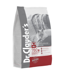 Сухий корм Dr.Clauder's High Premium Indoor для дорослих котів що живуть вдома 4 кг