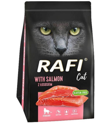 Сухий корм для стерилізованих котів Rafi Сat з лососем 1.5 кг