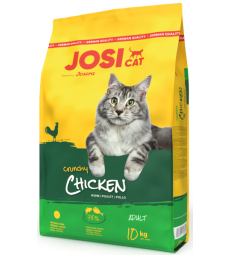 Сухий корм Josera JosiCat Adult Crunchy Chicken для дорослих кішок, з ніжним м'ясом свійської птиці 10 кг