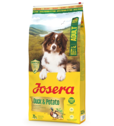 JOSERA Едалт з качкоюта картоплею (Ente & Kartoffel) беззерновий для всіх порід 12.5 кг