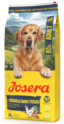 Josera Едалт з куркою та бататом (Nature Energetic) для середніх і великих порід 12.5 кг