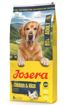 JOSERA Едалт з куркою та рисом (Large Breed) для середніх та великих порід  12.5 кг
