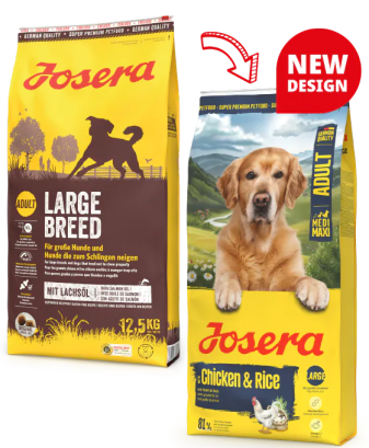JOSERA Едалт з куркою та рисом (Large Breed) для середніх та великих порід  12.5 кг