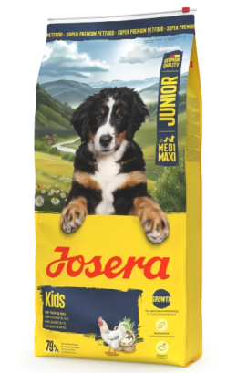 Josera Кідс Юніор для середніх та великих  порід для цуценят та юніорів 12.5 кг