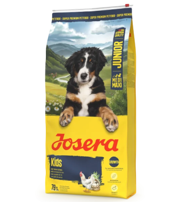 Josera Кідс Юніор для середніх та великих  порід для цуценят та юніорів 12.5 кг