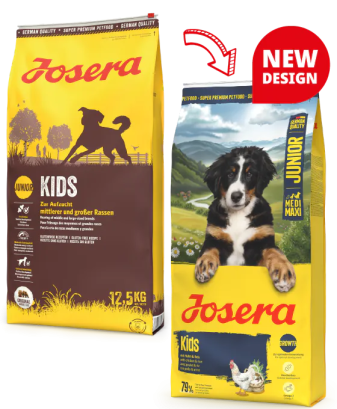 Josera Кідс Юніор для середніх та великих порід для цуценят та юніорів 900 г