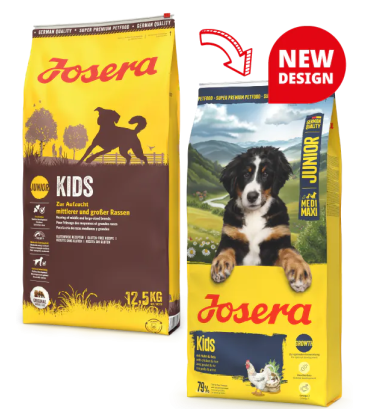 Josera Кідс Юніор для середніх та великих порід для цуценят та юніорів 900 г