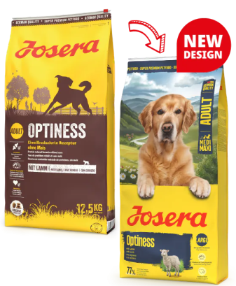 JOSERA Оптінес Едалт для середніх та великих порід зі зменшеною кількістю протеїну 12.5 кг