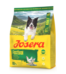 Josera Фестівал Едалт для всіх порід для вибавливих собак 900 г