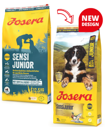 Josera Сенсі Юніор для середніх та великих порід для цуценят 12,5кг