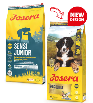 Josera Сенсі Юніор для середніх та великих порід для цуценят 12,5кг