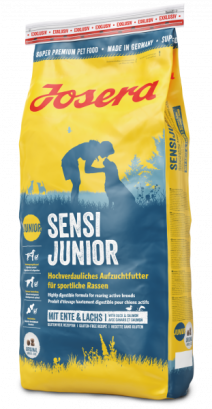 Сухий корм для цуценят Josera SensiJunior беззерновий з м'ясом птиці 15 кг